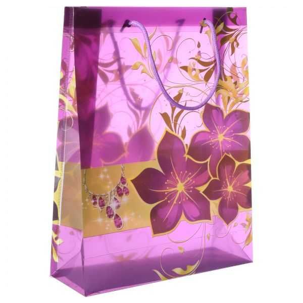 Purple Gift Bag - Elegant and Versatile