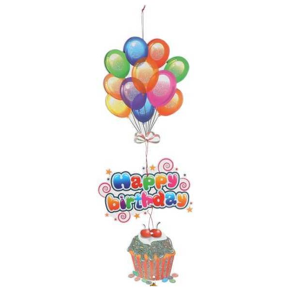 Vibrant Hanging Birthday Party Decorations