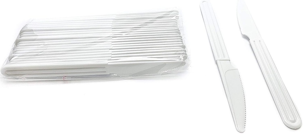 Heavy Duty Plastic knife - 100 Pcs