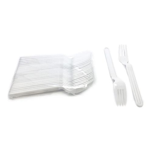 Heavy Duty Plastic Fork - 100 Pcs