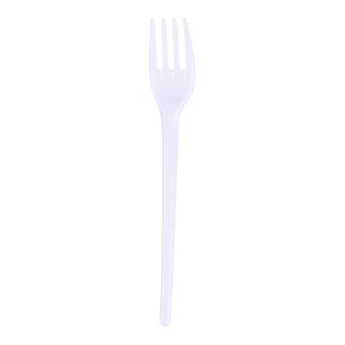 Sila Plastic Forks, 10 Pieces - White