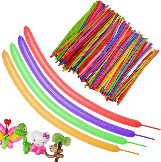 Twisting Balloons, Sculpture Twist Balloon Balloons, Animal Balloons Kit DIY - 100 pieces