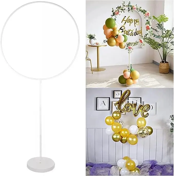 1 Party Acrylic Ring Balloon Stand, Circle Stand, Balloon Arch Stand