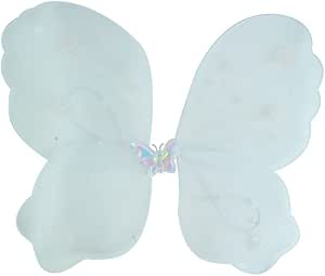 White Butterfly Fairy Wings for Party and Halloween Cosplay