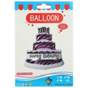 Birthday Cake Helium Balloon, 59.5 x 86 cm