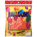 Orange Party Balloons, Pack of 50