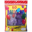 Purple Party Balloons, Pack of 50