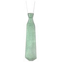 Green Glitter Party Necktie - Fun and Festive