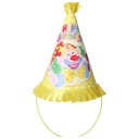 Multi-Color Happy Birthday Paper Cone Hat - Festive