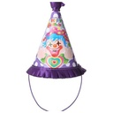 Multi-Color Happy Birthday Paper Cone Hat - Fun and Festive