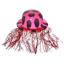 Pink and Black Party Hat - Trendy and Fun