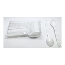 heavy duty plastic spoons , set of 25 pieces