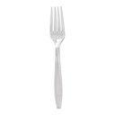 Acrylic Clear party Fork,disposable, 50 pieces