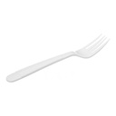 Heavy-Weight Plastic Forks -white, 200-Pack- 18 cmco19610