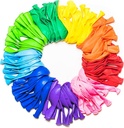 Party Rainbow Colored Balloons Assorted Colors 12 inches - 100 pieces