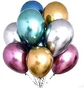 Metallic Foil Multi Color Balloons - 30 pieces / 40 pieces