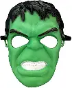 Green Cosplay Plastic Face Mask Hulk