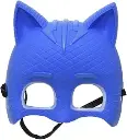 Plastic Blue Eye Costume Mask Catboy PJ for Halloween and Parties