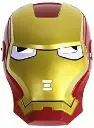 Red Gold Marvel Face Mask Iron Man Cosplay for Halloween and Parties