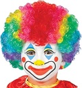 Clown Wig Multi-Color for Party and Halloween Cosplay One Size-Child