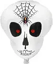 White Skull Balloon Spooky for Halloween Decoration