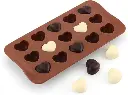 Heart Silicon Mold for Candy and Chocolates 15 Cavities