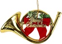 Trumpet Shaped Christmas Tree Decoration with Bow Tie